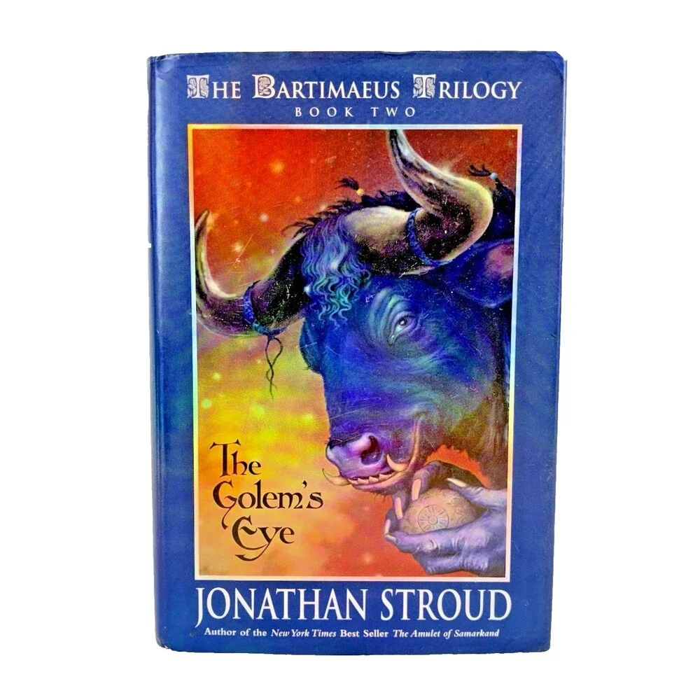 Golem's Eye by Jonathan Stroud Vintage 2004 First US Edition Hardback